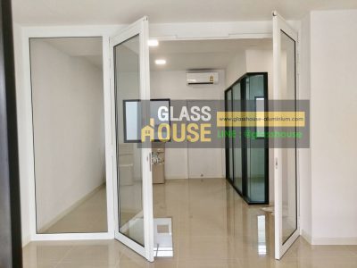 ประตู pc door Glass house