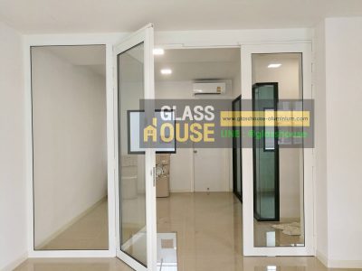 ประตู pc door Glass house