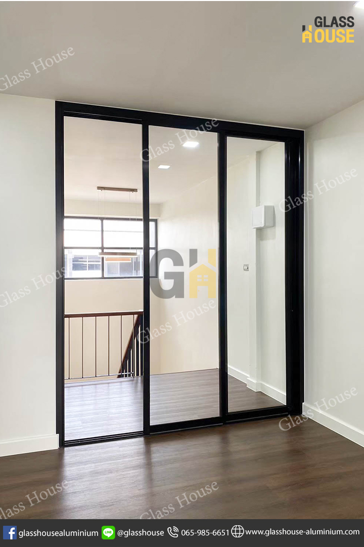 บานเลื่อน, ประตูบานเลื่อน, บานเลื่อนพรีเมี่ยม, บานเลื่อนชุดพรีเมี่ยม, ประตูบานเลื่อนซ้อน, บานเลื่อนลายไม้, ประตูกั้นห้อง, กั้นห้องกระจก, กระจกกั้นห้อง, ประตูกระจก, ประตูอลูมิเนียม, กั้นห้อง, กั้นแอร์