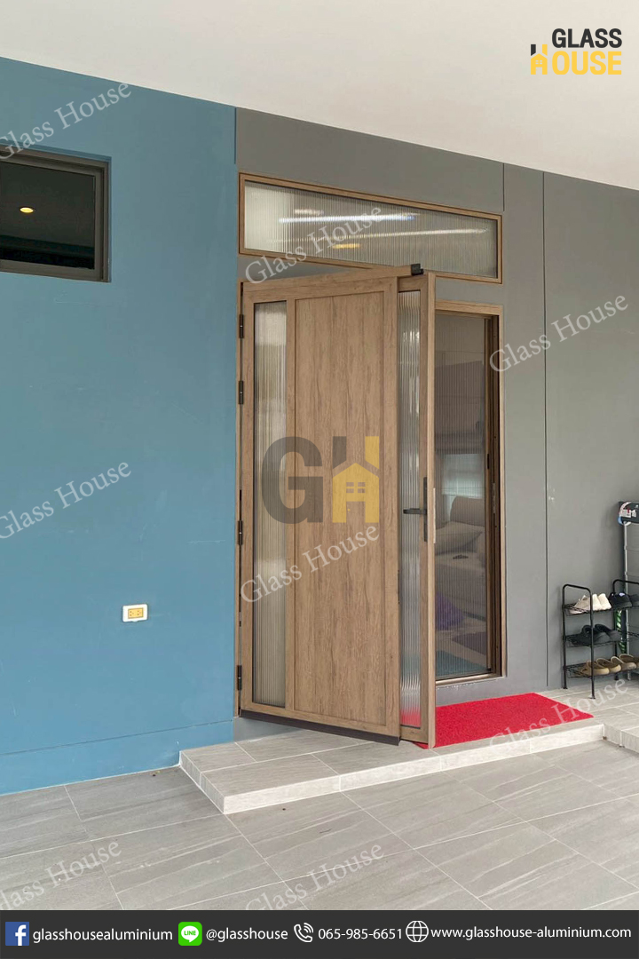 ประตู PC Door, pc door, บานเลื่อน, บานเลื่อนสวิง, ประตูบานพับ, ประตูบานเปิด, กั้นห้อง, กั้นแอร์, กั้นห้องกระจก, กั้นห้องอลูมิเนียม, ประตูบานเลื่อนซ้อน, ประตู 2 in 1, บาน 2 in 1