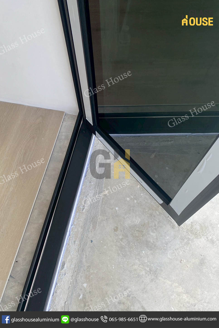 ประตู PC Door, pc door, บานเลื่อน, บานเลื่อนสวิง, ประตูบานพับ, ประตูบานเปิด, กั้นห้อง, กั้นแอร์, กั้นห้องกระจก, กั้นห้องอลูมิเนียม, ประตูบานเลื่อนซ้อน, ประตู 2 in 1, บาน 2 in 1