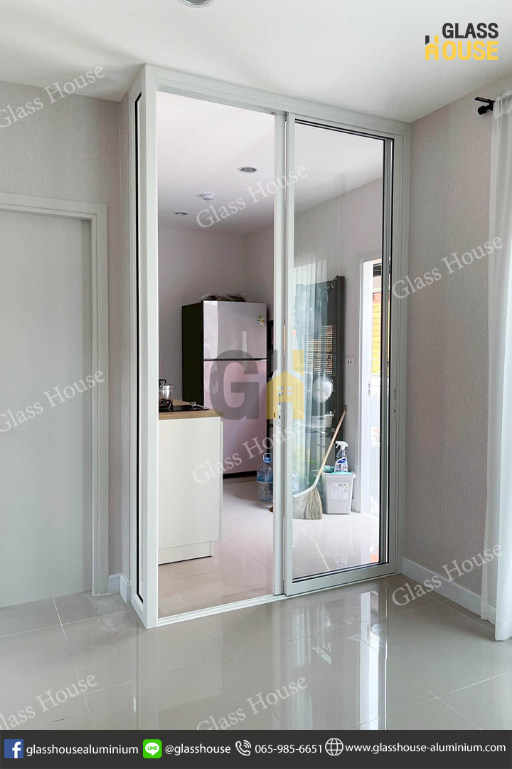 บานเลื่อน, บานเลื่อนสลับ, ประตูบานเลื่อน, บานเลื่อนพรีเมี่ยม, บานเลื่อนชุดพรีเมี่ยม, ประตูบานเลื่อนซ้อน, บานเลื่อนลายไม้, ประตูกั้นห้อง, กั้นห้องกระจก, กระจกกั้นห้อง, ประตูกระจก, ประตูอลูมิเนียม, กั้นห้อง, กั้นแอร์