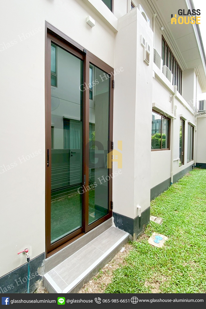 ประตู PC Door, pc door, บานเลื่อน, บานเลื่อนสวิง, ประตูบานพับ, ประตูบานเปิด, กั้นห้อง, กั้นแอร์, กั้นห้องกระจก, กั้นห้องอลูมิเนียม, ประตูบานเลื่อนซ้อน, ประตู 2 in 1, บาน 2 in 1